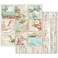 Stamperia Wonderland 12x12 Inch Paper Pack (SBBL38) ( SBBL38)